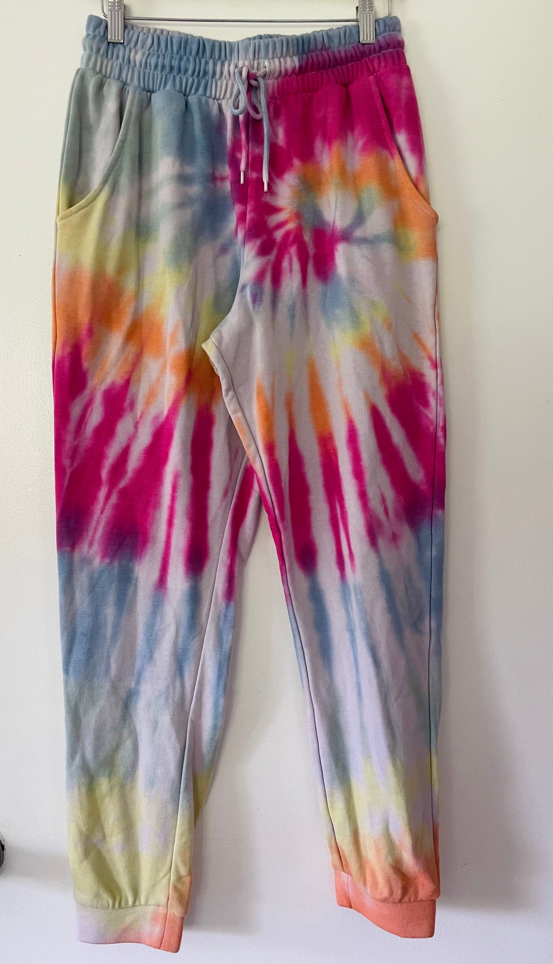 Tie Dye Sweatpants Etsy UK