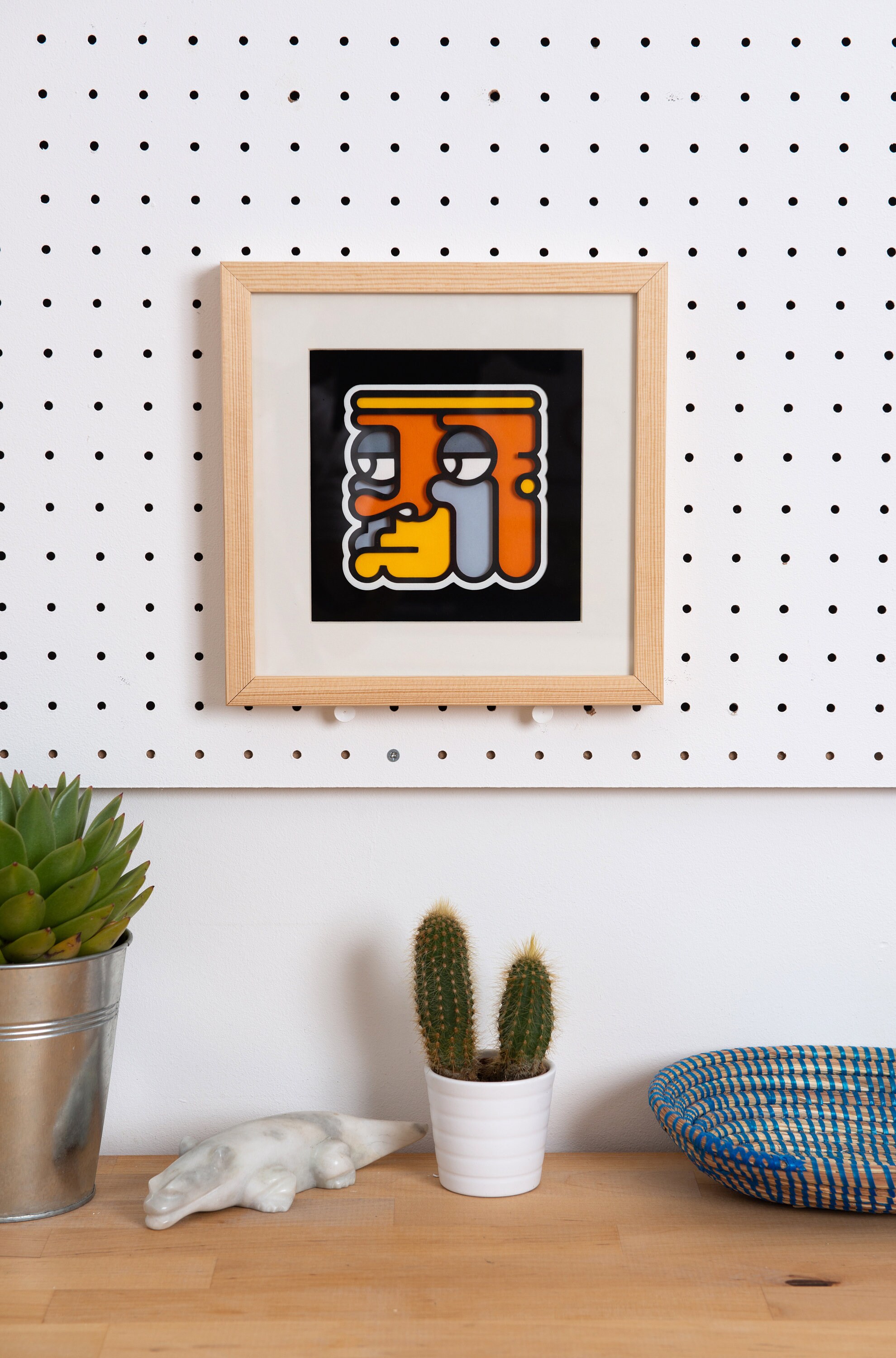 Cadre Décoration Papier Découpé - Totem