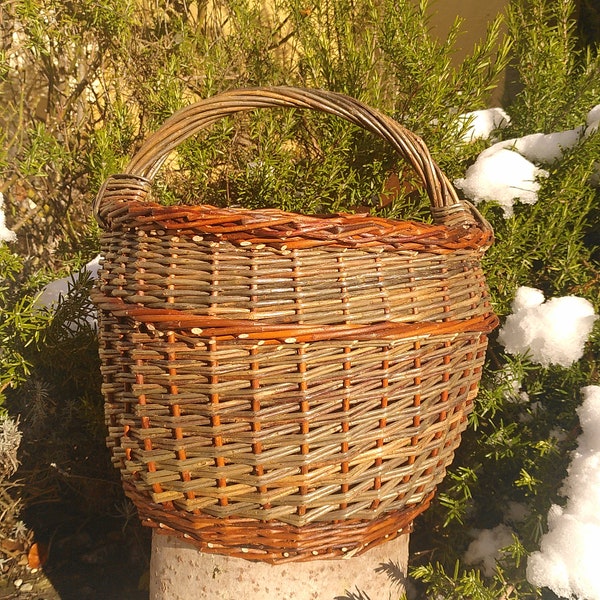 Pippigarden Willow Carrying Basket