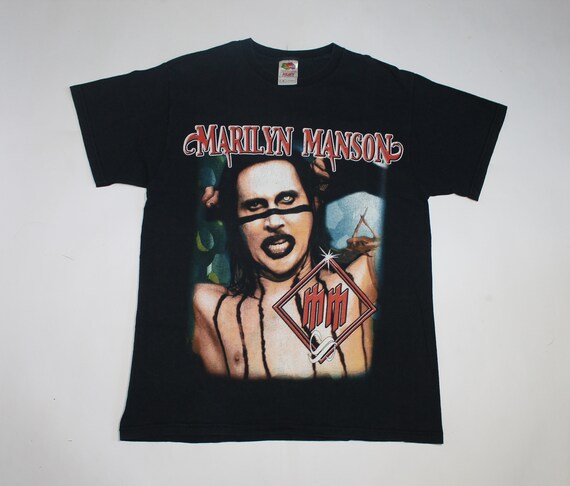 Marilyn Manson shirt Industrial rock Glam metal Sh