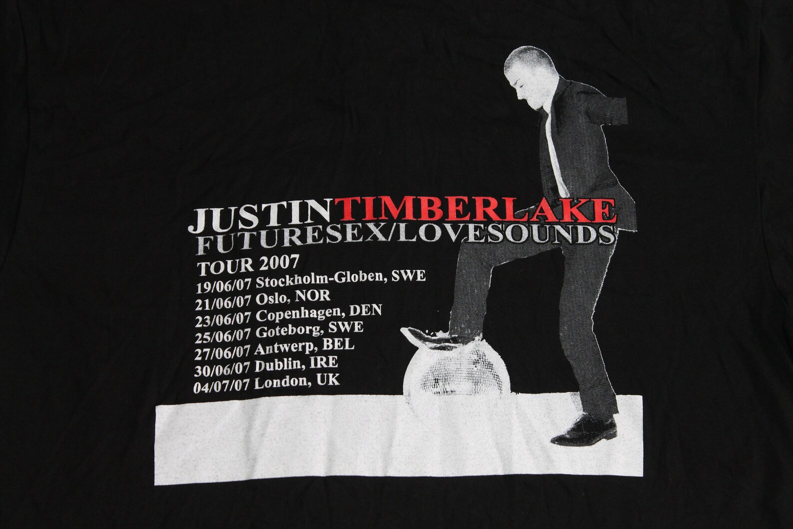 Justin Timberlake tour shirt FutureSex/LoveSounds Pop Neo soul Etsy