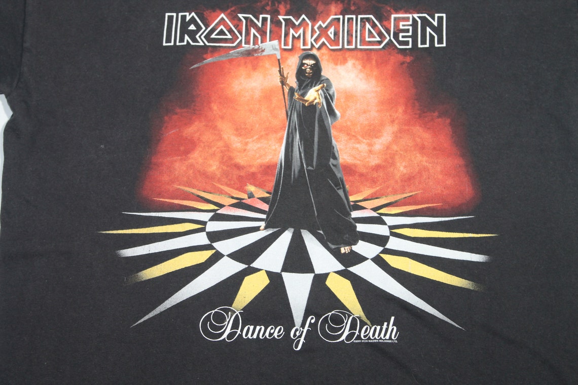 iron maiden dance of death t shirt