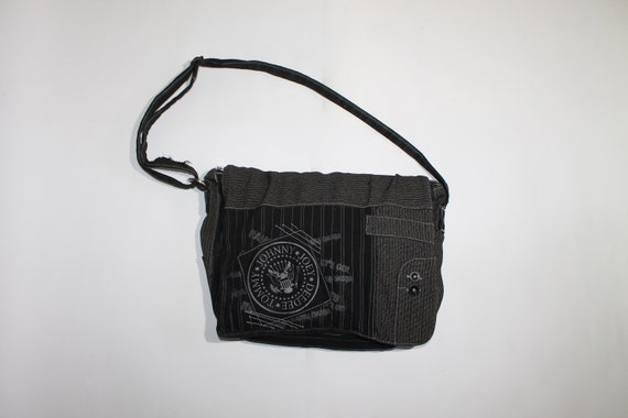 Ramones Black Messenger Bag American punk rock ban