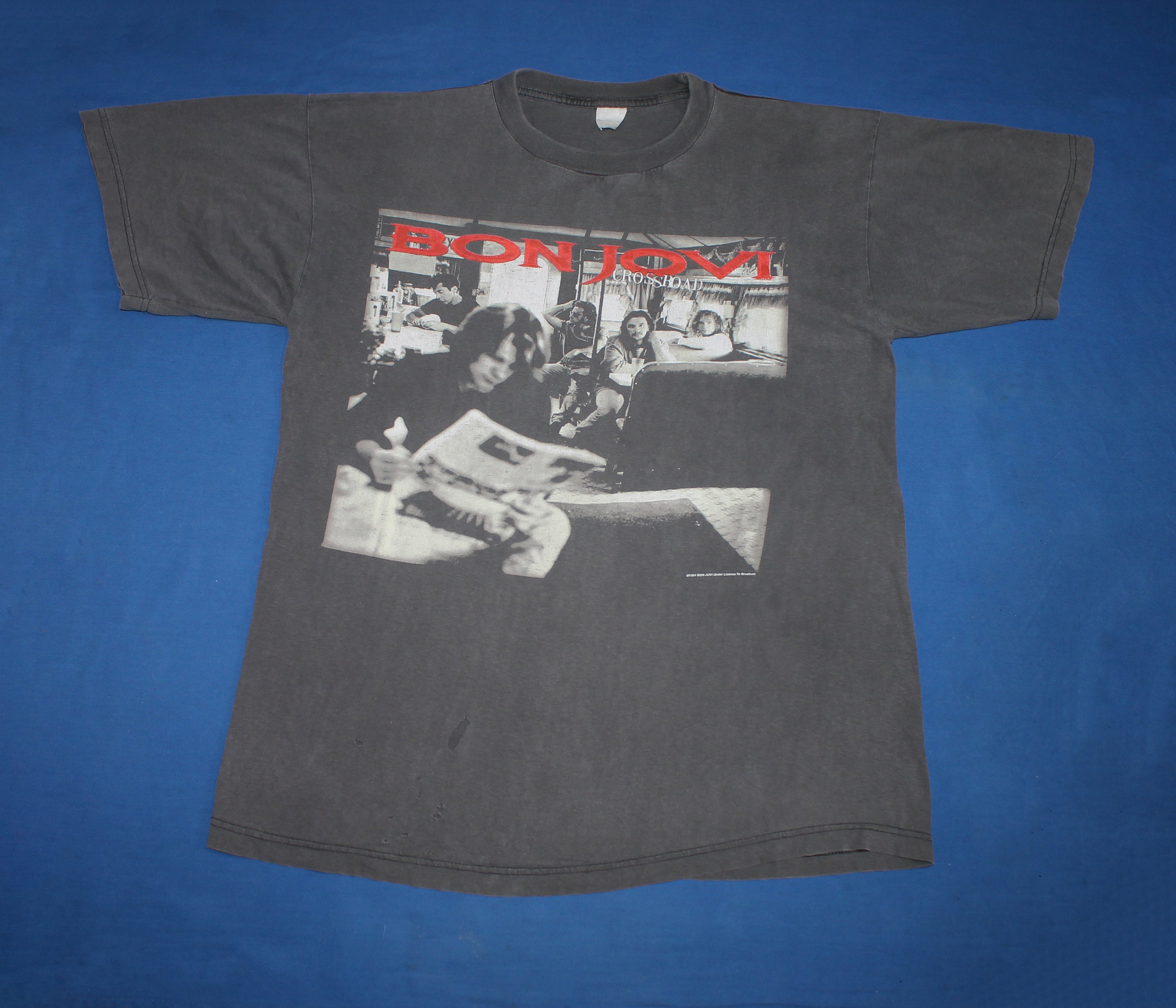 1994 Bon Jovi shirt Cross Road shirt American rock band shirt | Etsy