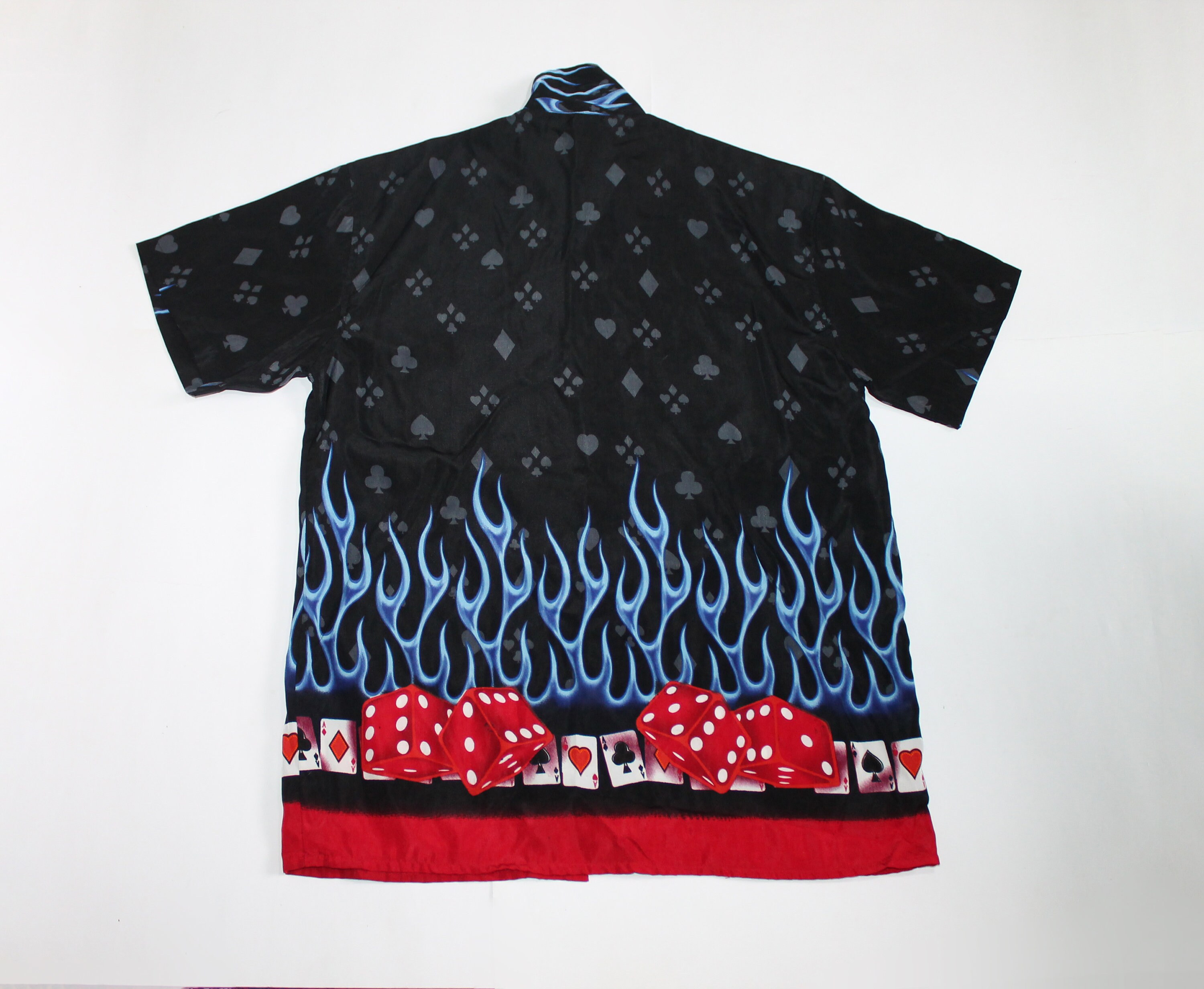 Dice button up shirt Men's size S Etsy