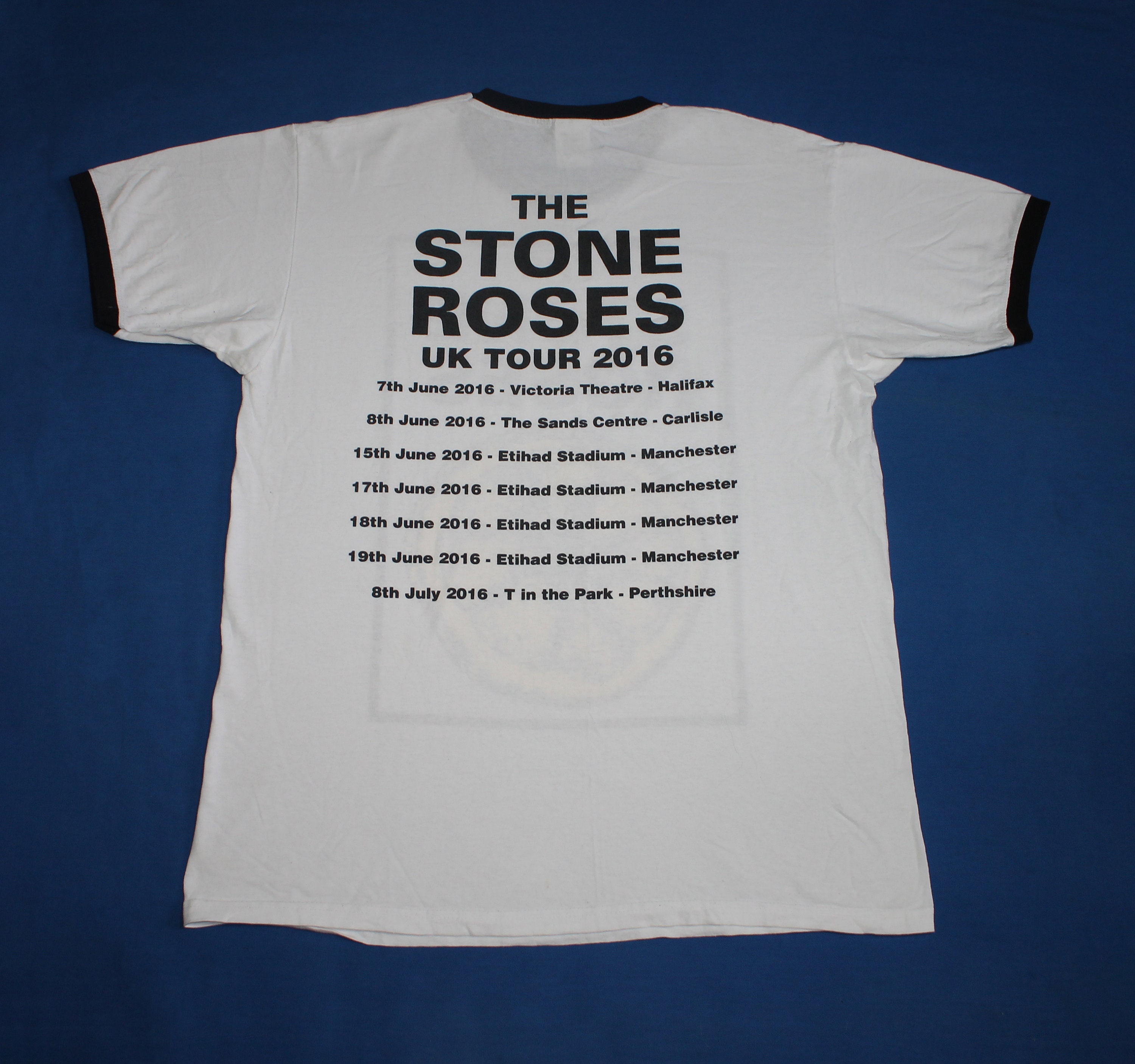 stone roses tour t shirt