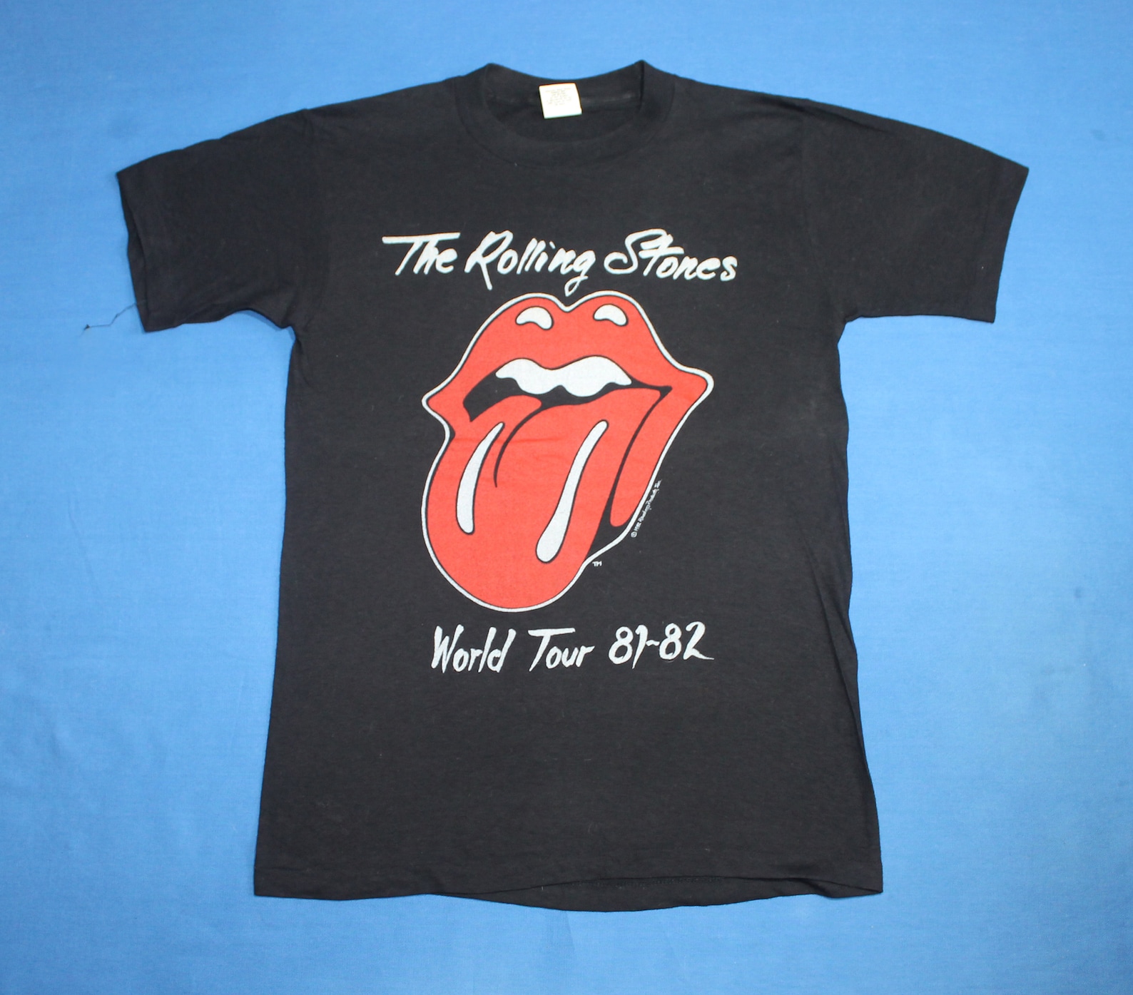 t shirt rolling stones world tour 1981