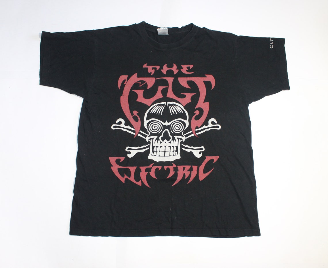 The Cult Shirt Electric Shirt British Hard Rock Band Shirt Etsy