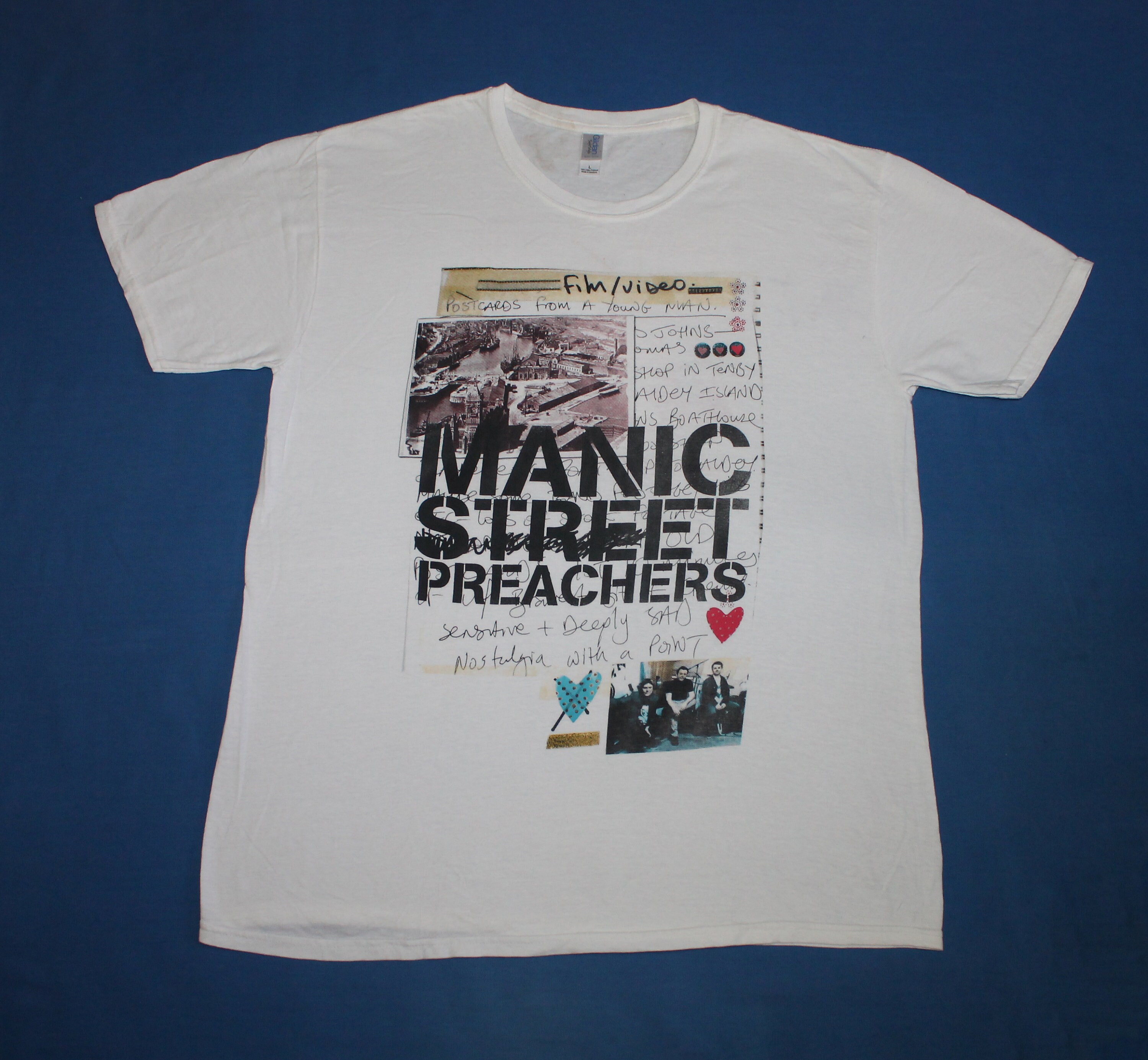 Manic Street Preachers Shirt With Nicky 