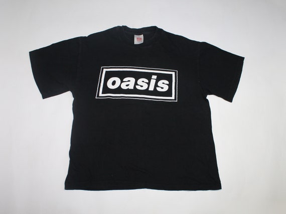 Oasis shirt England rock band shirt Rock Britpop M