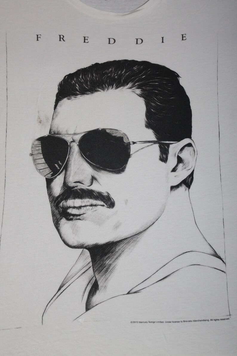 Freddie Mercury shirt Men/'s size M