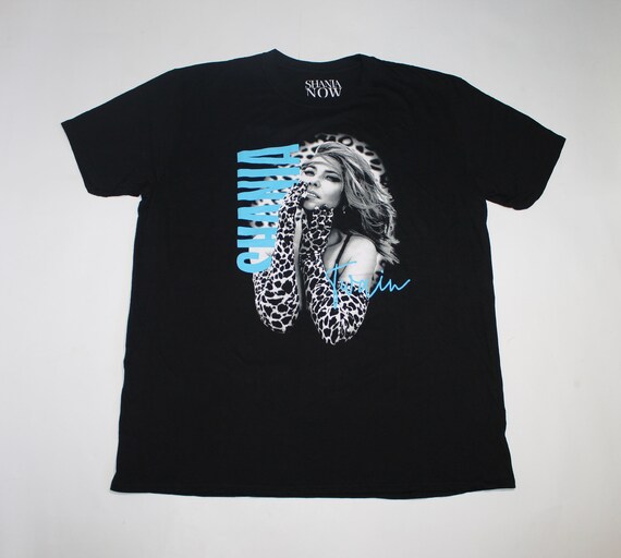Shania Twain shirt Now tour shirt Country Pop Men'