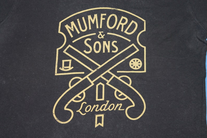 Mumford and Sons shirt British folk rock band shirt Indie rock Ladies shirt size L