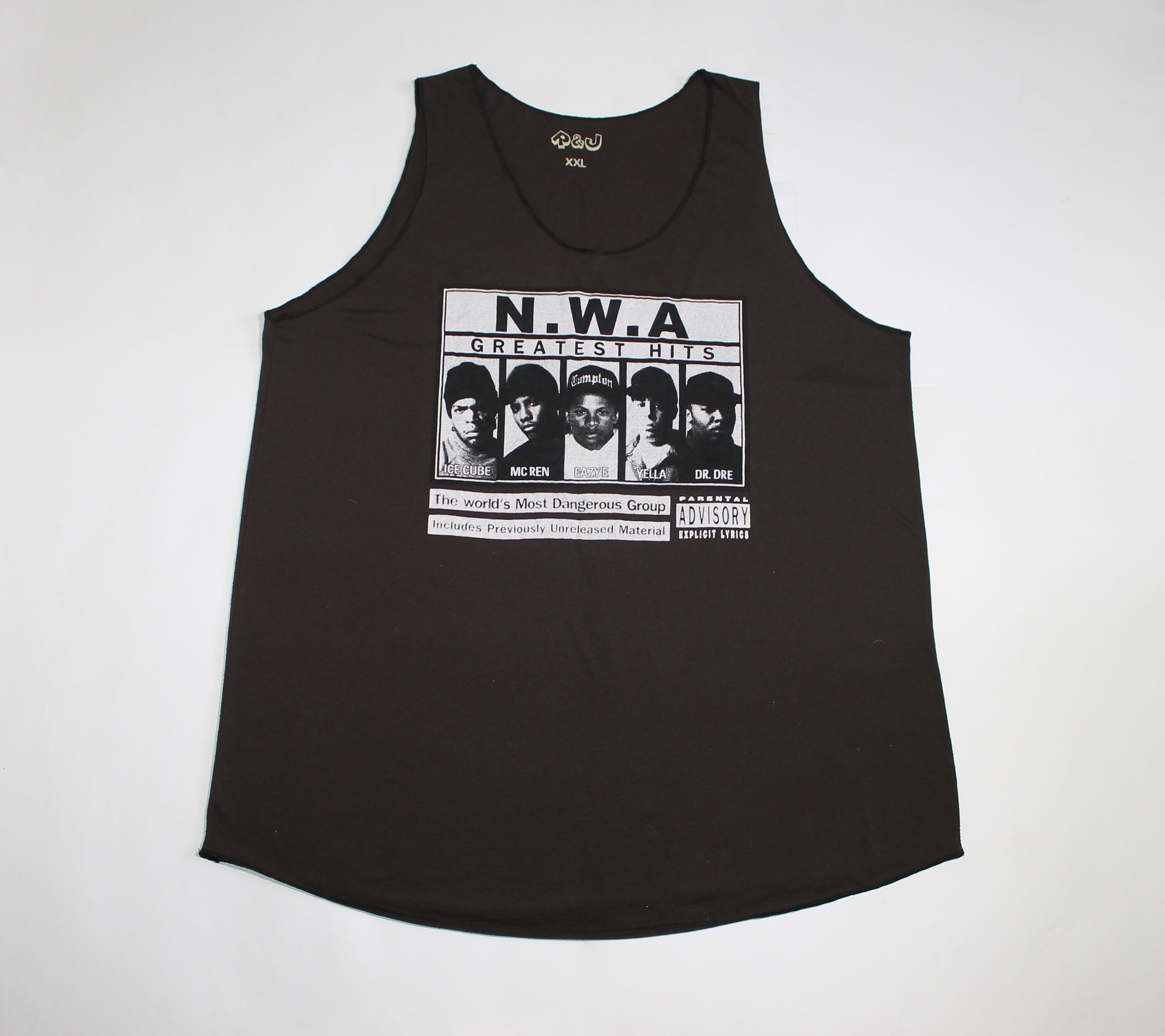 N W A Tank Top Shirt Greatest Hits Shirt American Hip Hop Band Etsy