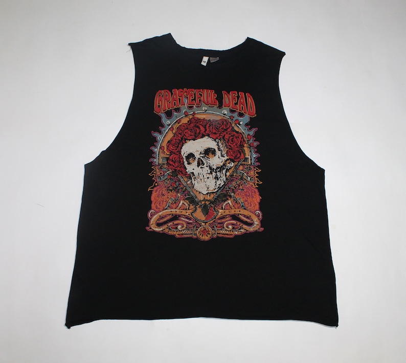 Grateful Dead sleeveless shirt American psychedelic rock band shirt Men/'s size M