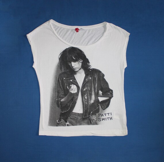 Patti Smith shirt Punk rock Art punk Proto-punk Ar