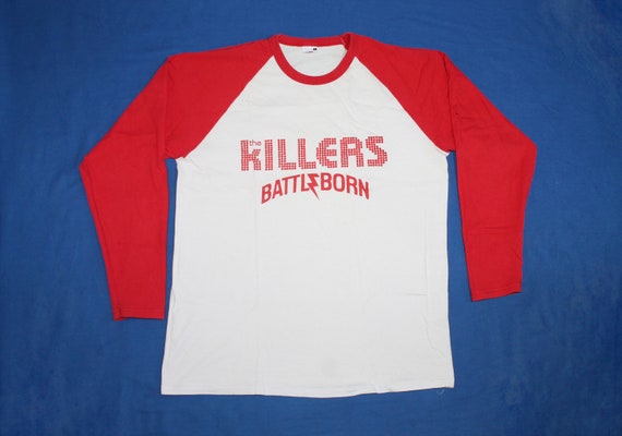 The Killers raglan shirt Battle Born American pop