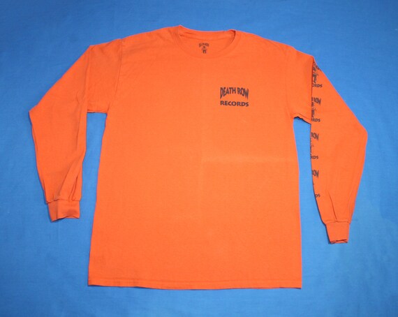 Death Row Records Long Sleeve Shirt Men 