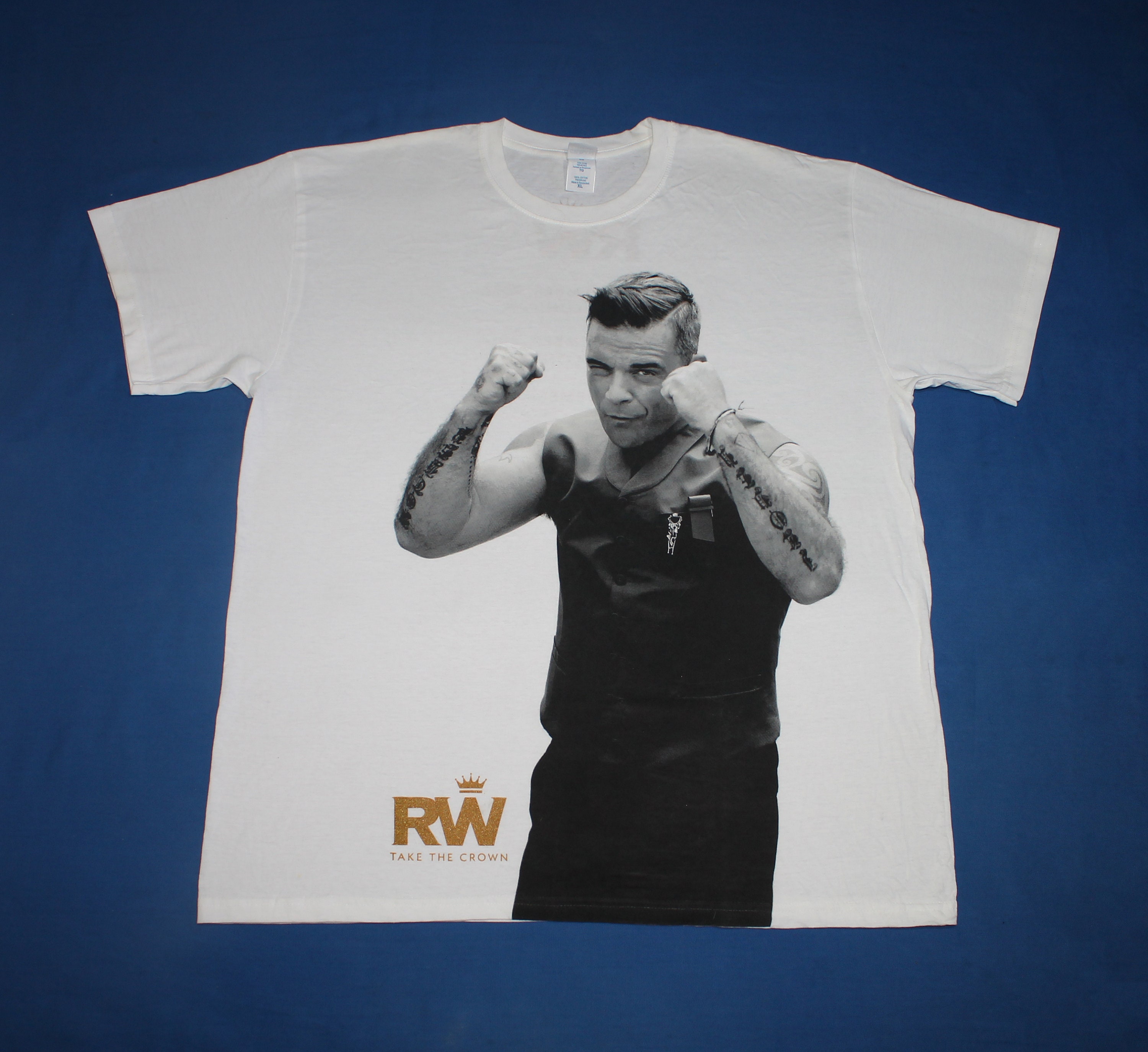 robbie williams tour tshirt