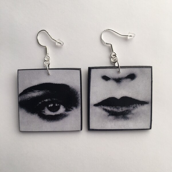 Pop Art Earrings Etsy
