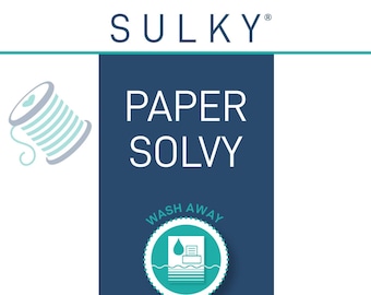 SULKY PAPER SOLVY - water-soluble fleece for printing