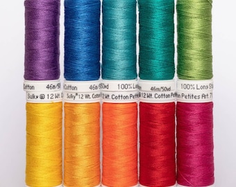 SULKY COTTON Petites 12 - hand embroidery thread - set of 10