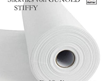 Zipper fleece STIFFY from Gunold 100 m roll 20 cm, 30 cm, 50 cm