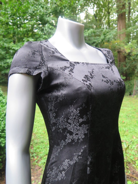 Vintage Silk Brocade Dress