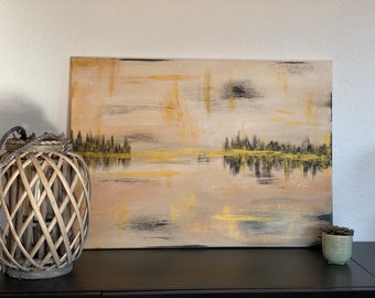 Acrylbild Auf Leinwand Etsy