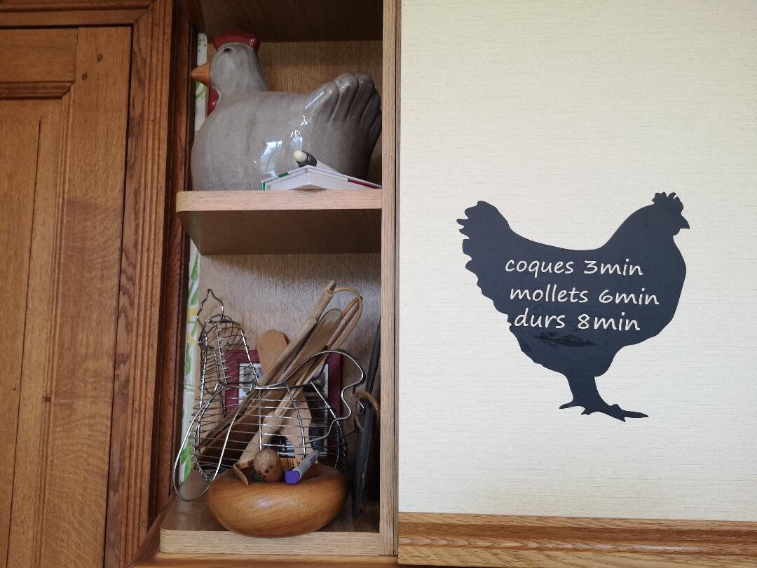 sticker Pour Cuisine Cuisson Des Oeufs