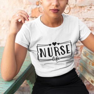 Nurse Life Unisex Softstyle T-Shirt | Gifts for Nurses, Nursing School, Healthcare Appreciation, Casual Wear, Cute Nurse Tee