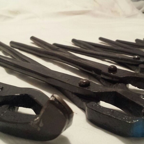 Blacksmith Tongs Etsy