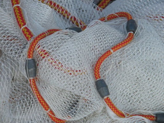 Sandeel//Minnow Seine Net size choice 60 to 120 FT x 8FT/' Fishing Bait 1//4/",5//8/"
