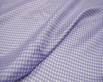Lattice Print Silk Cotton Blend Fabric, 44 inch Wide
