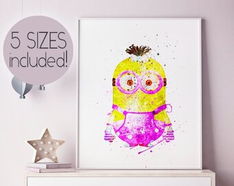 Printable Despicable Me Party Decor Minions Printables Etsy