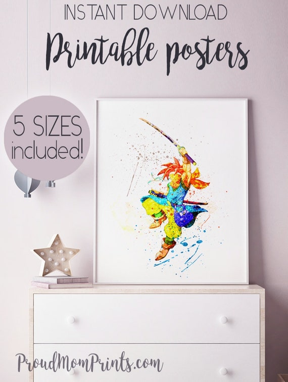 Chrono Trigger New Custom Poster Print Wall Decor Art Personalized