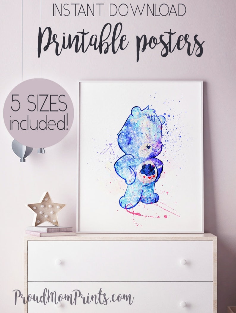 care bear nursery decor