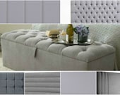 Design Your Own Ottoman Storage Box - Choose Your Size - Choose Your Fabric Colour - Bespoke - Made to Order