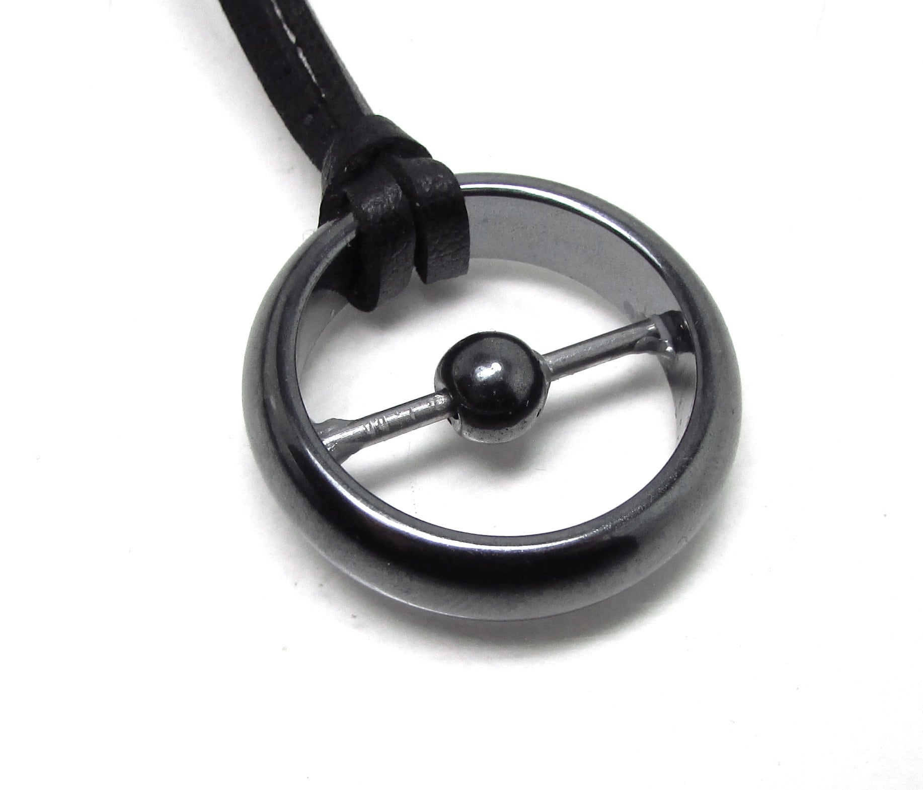 Josh Gates Expedition Discovery Necklace, Gemstone Hematite