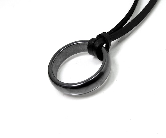 Men's You Are The Key Necklace - Black Hematite – This is Eden