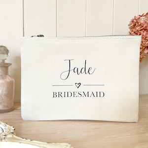 Trousse de maquillage personnalisée pour mariage, sac cosmétique pour mariée, cadeau de demoiselle d’honneur, nouvelle madame, cadeau de mariage, poule, or rose, beaucoup de couleurs