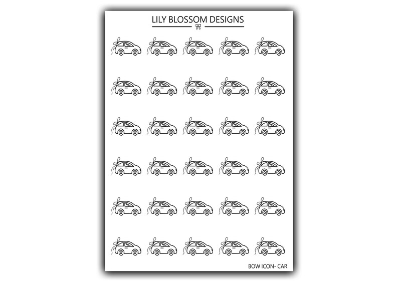 Bow Icons Car