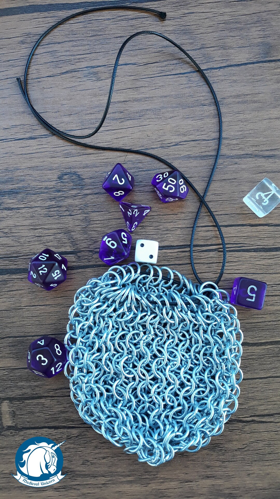 Chainmail Dice Pouch: Medieval Dnd Coin Bag - Etsy Canada