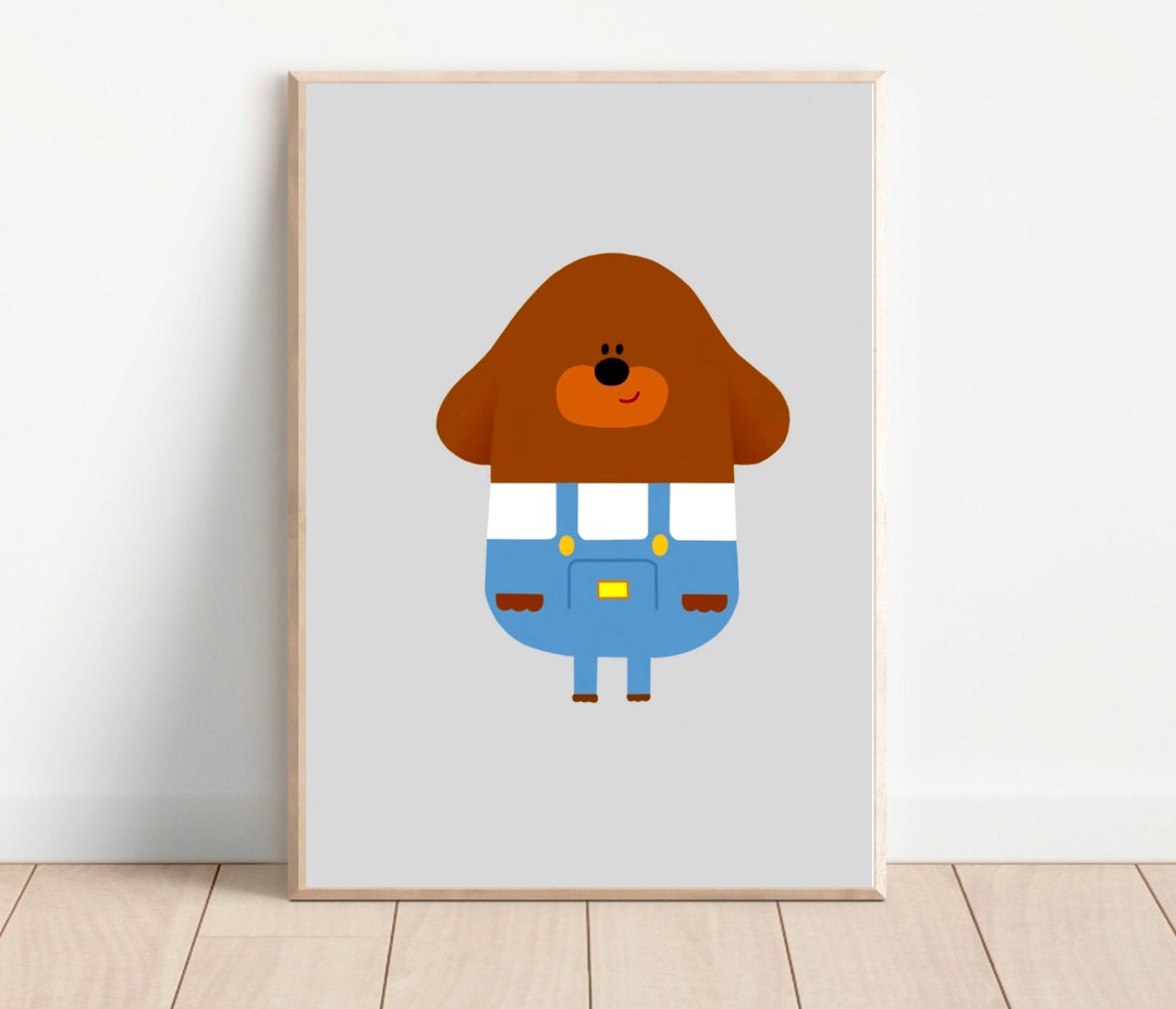 Printable Hey Duggee Digital Character Duggee Dungarees - Etsy