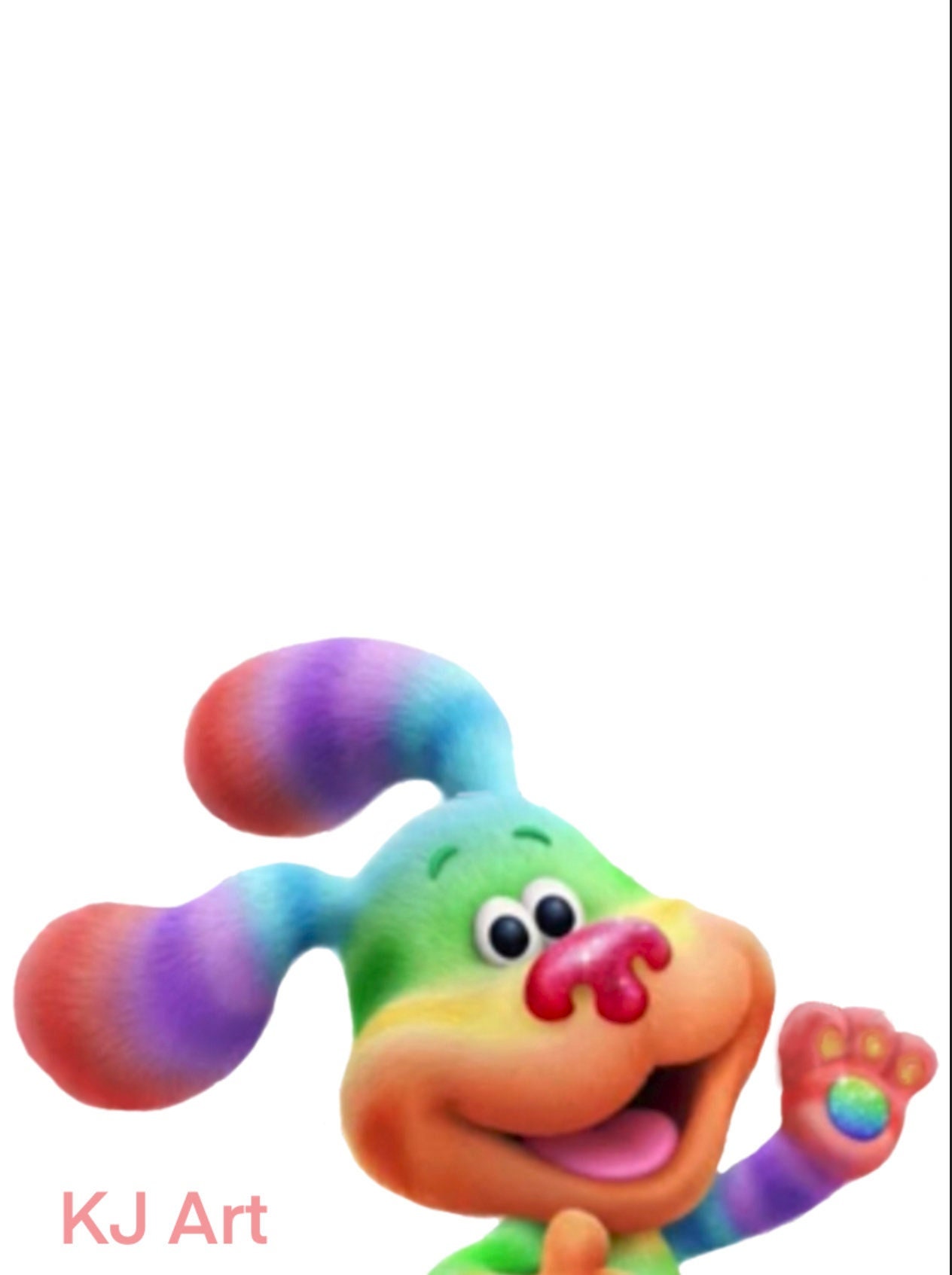 Printable Blues Clues Rainbow Puppy Character Digital Etsy printable-blues-clues-rainbow-puppy-character-digital-etsy