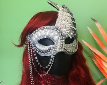 Venetian Pearl Mask