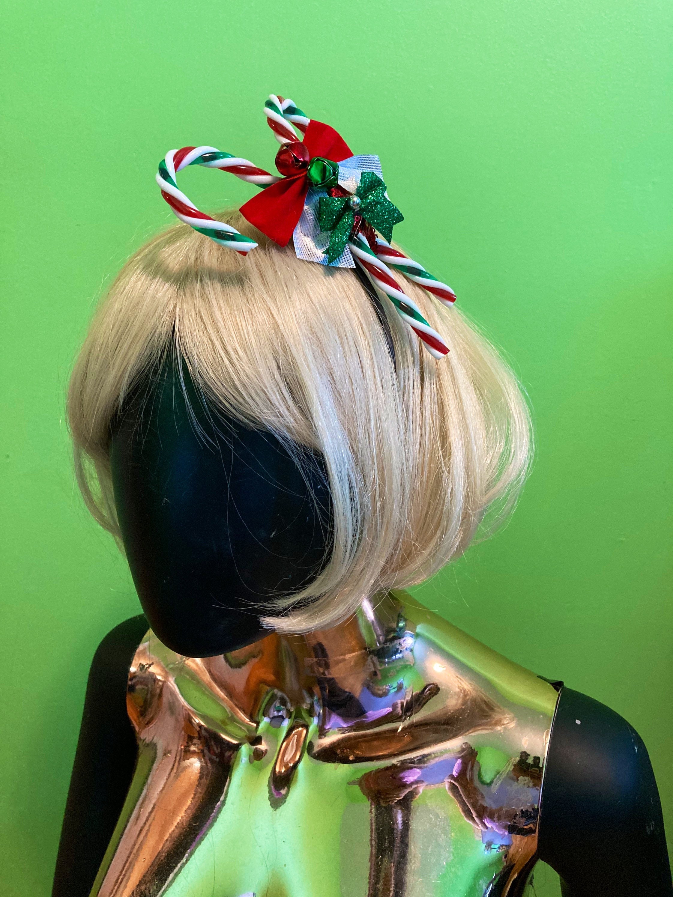 Candyland/Candycane Holiday Headpiece Etsy