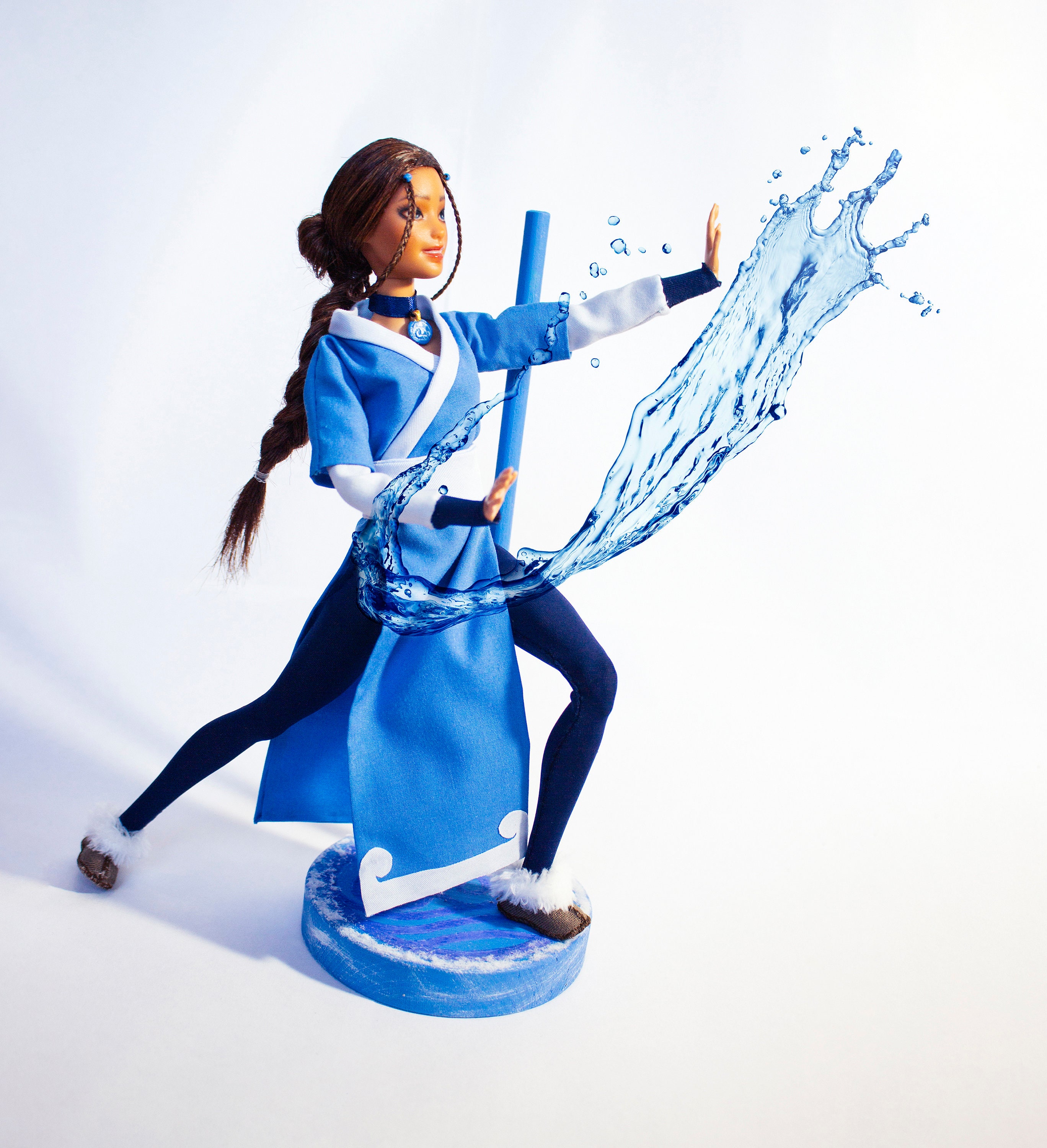 Katara avatar: the Last Airbender OOAK Barbie - Etsy New Zealand
