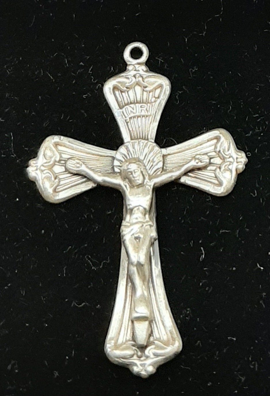 Catholic CHAPEL Sterling Silver Rosary Crucifix Cross Etsy