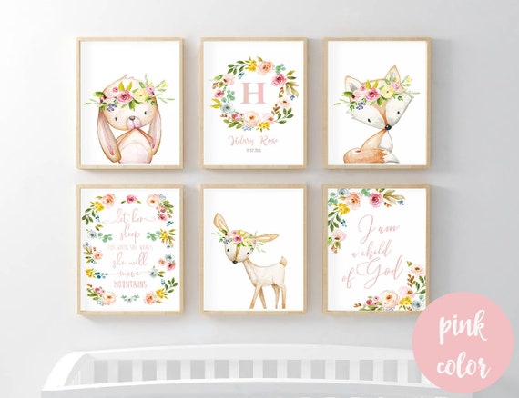 personalized nursery wall art
